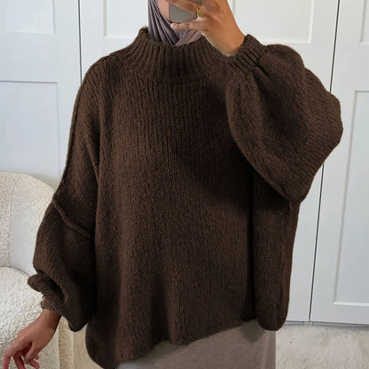 Bruine Coltrui met Oversized Fit – Ultiem Zacht & Stijlvol