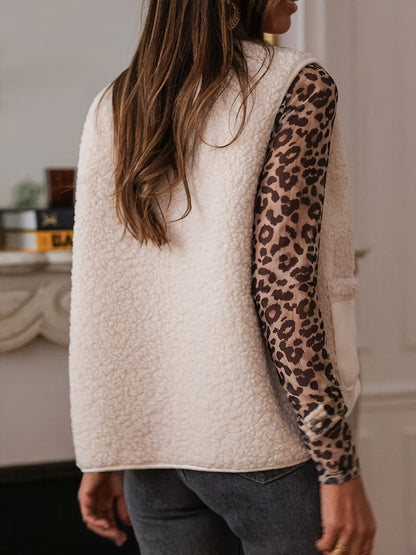 Elegant Dames Gilet met Pockets – Perfect voor Herfst & Winter