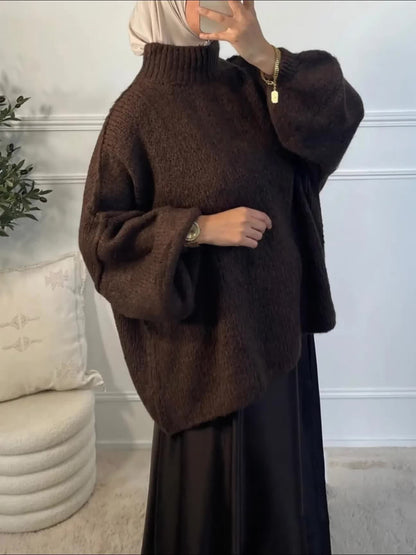 Bruine Coltrui met Oversized Fit – Ultiem Zacht & Stijlvol