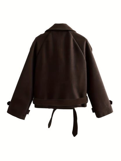 Elegante Tweed-Look Damesjas