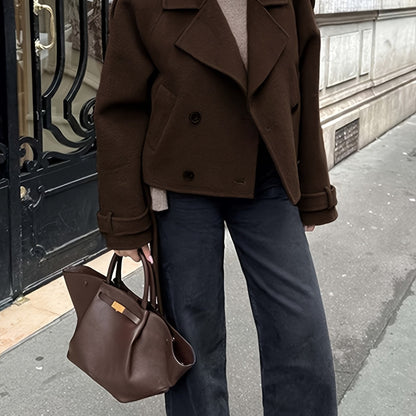 Elegante Tweed-Look Damesjas