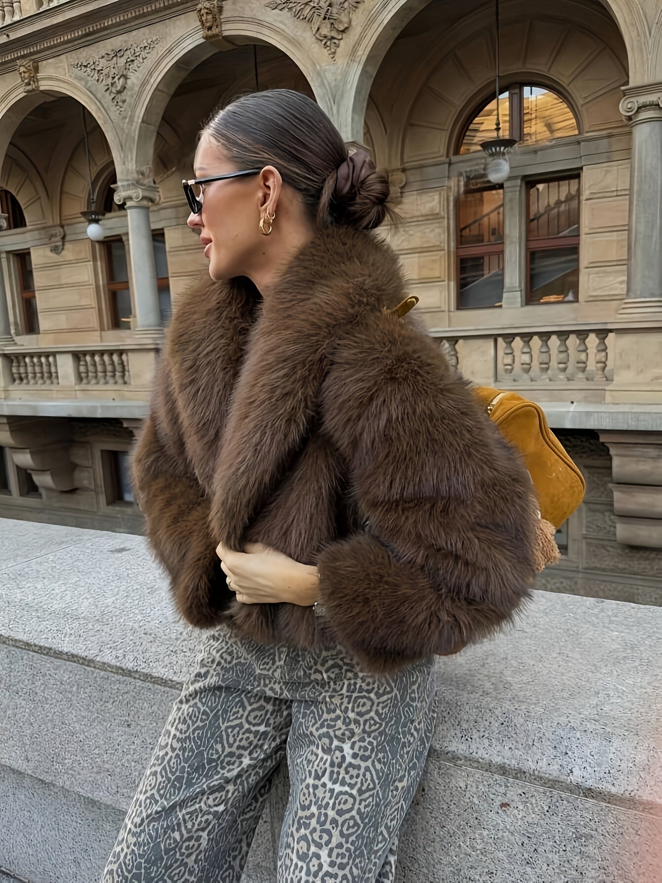 Elegante Wollen-Look Wintermantel – Tijdloze Klassieker met Micro-Stretch