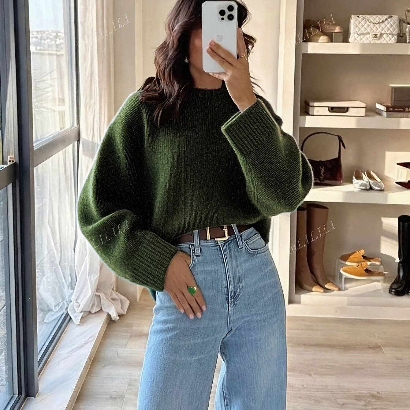 Zachte Ronde Hals Trui – Tijdloze Elegantie voor Elke Dag