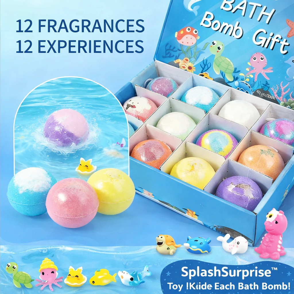 Namals - Suprise Bath Bombs WITH TOYS for KIDS